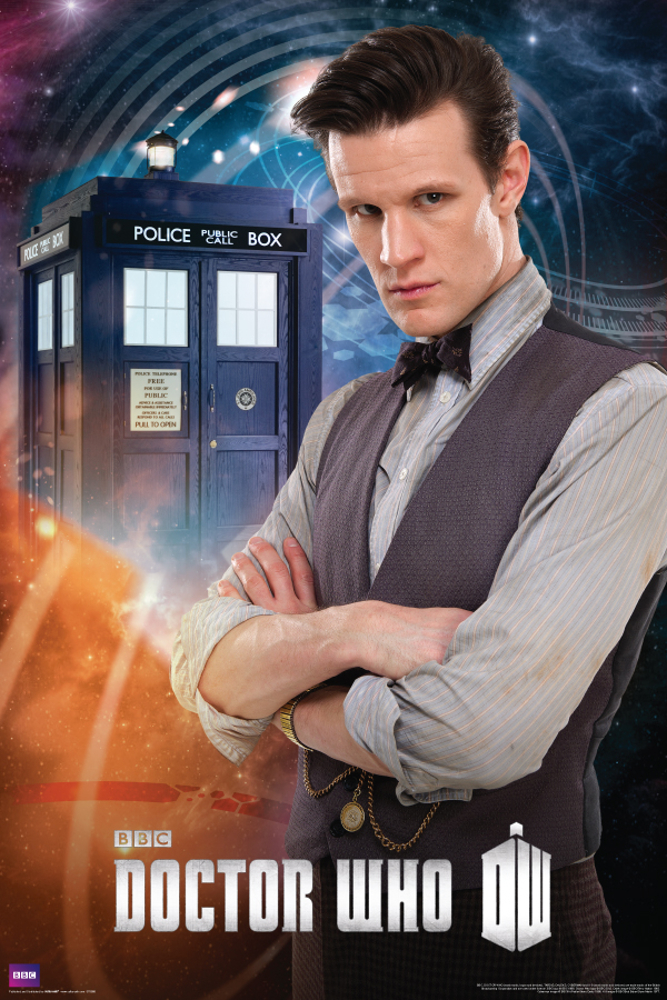 Doctor Who 11th Doctor Matt Smith Poster 24 X 36 Doctor Who Store