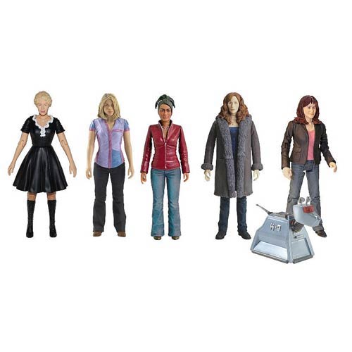 Coffret Doctor Who - Figurines Des Compagnons Du 4e Docteur, BBC