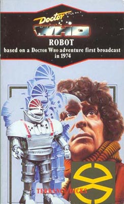 Doctor Who Classic Series Novelization - ROBOT - Blue Spine TARGET