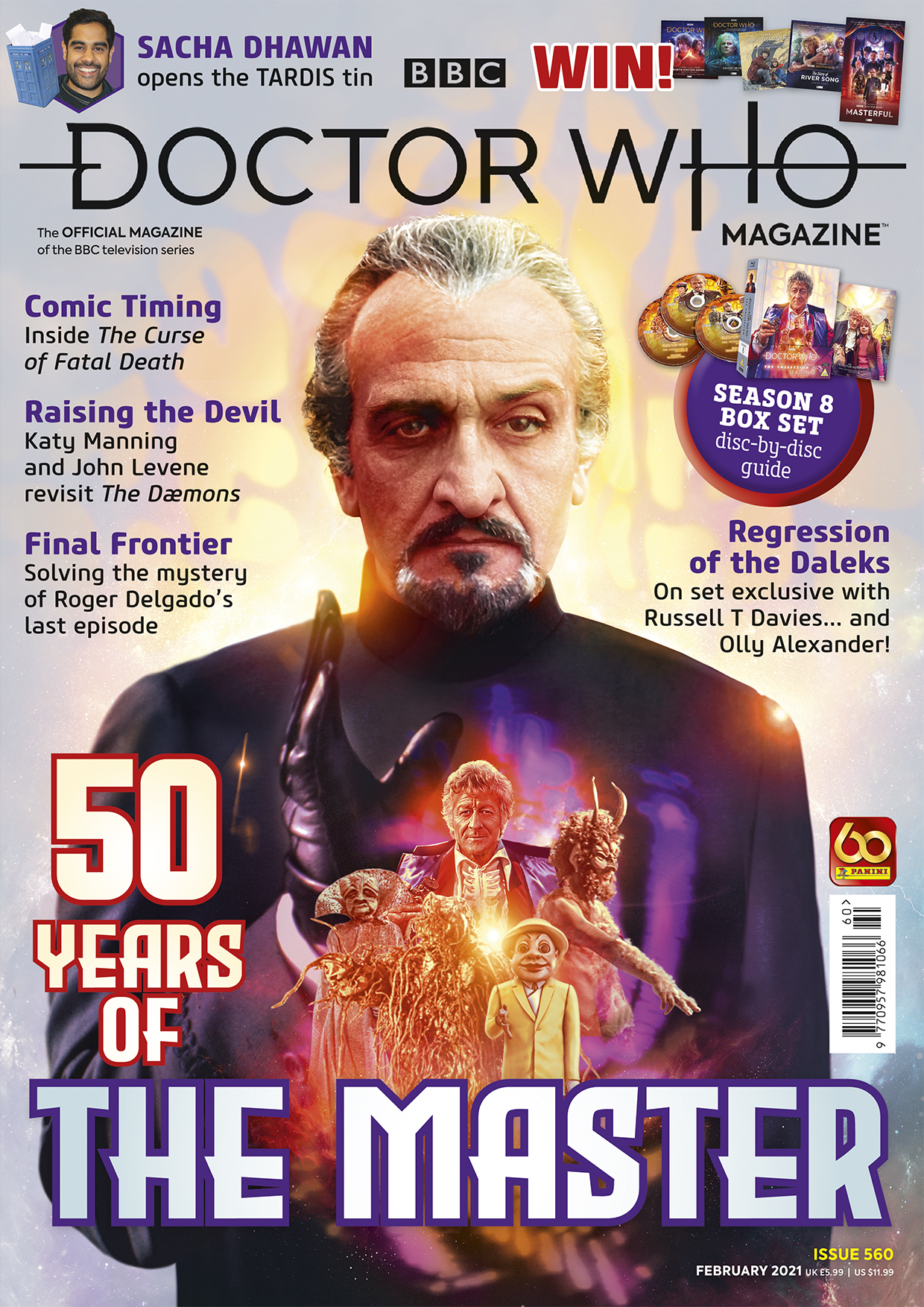 Doctor Who Magazine #560 - 50 YEARS OF THE MASTER