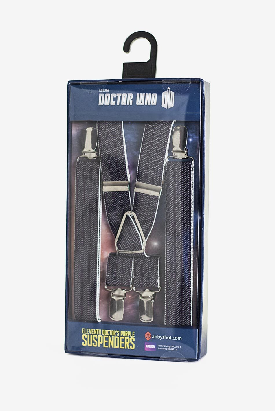 Doctor Who: ELEVENTH Doctor's (Matt Smith) Purple Suspenders