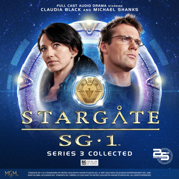 STARGATE SG1 Series 3 - Big Finish Audio CD Bundle of 6 Stories on CDs  (Starring Michael Shanks & Claudia Black)