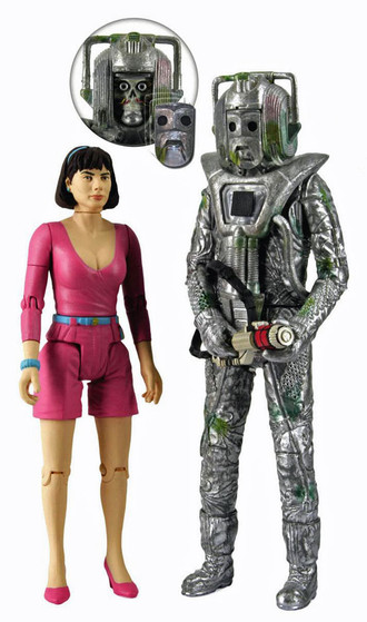 Doctor Who: PERI and ROGUE CYBERMEN - Action Figure Set from