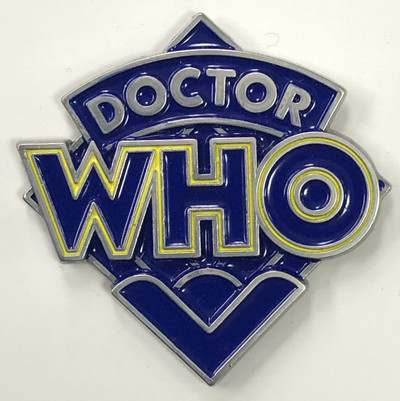 Doctor Who Exclusive Lapel Pin - 60th Logo Blue - New Series Pin ...
