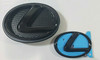 FITS NEW LEXUS IS300 PEARL BLACK EMBLEM FF RR FRONT REAR L SET 2018 2019