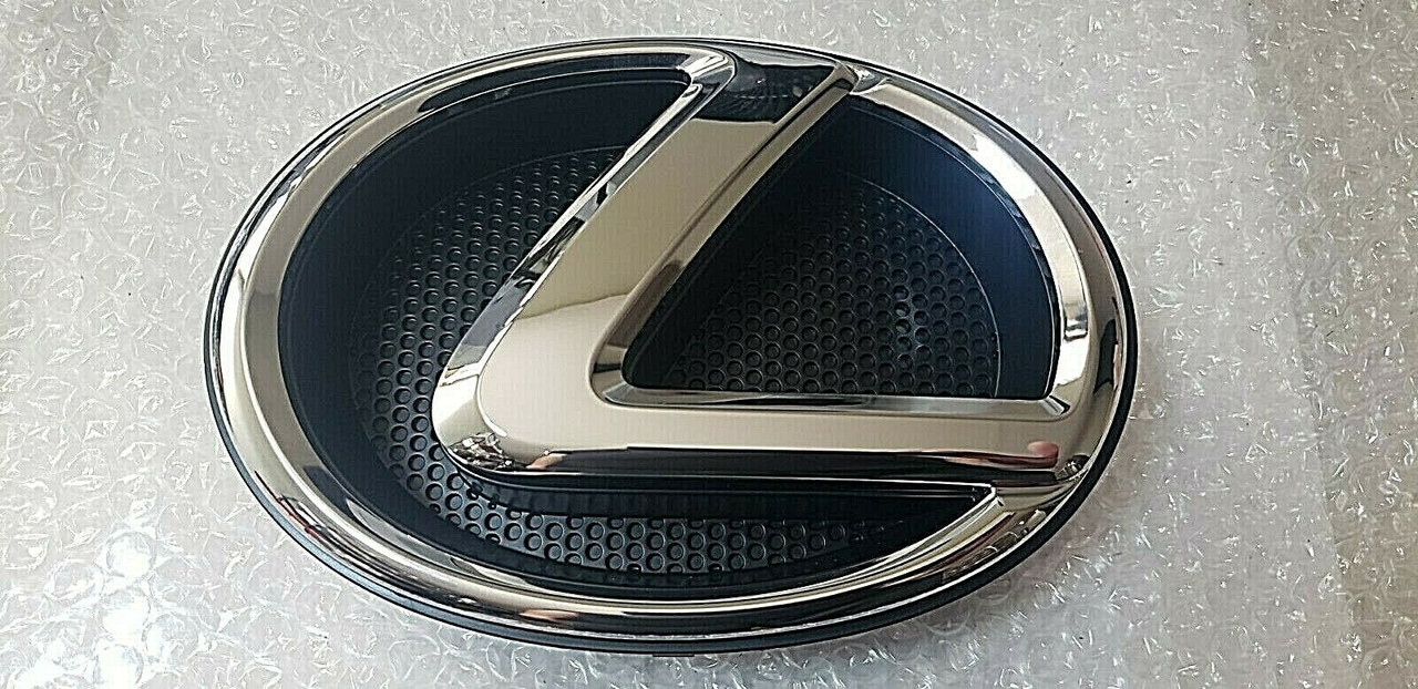 15-19 NEW OEM LEXUS LX570 FRONT GRILLE EMBLEM & BASE 2015 2016 2017 2018  2019