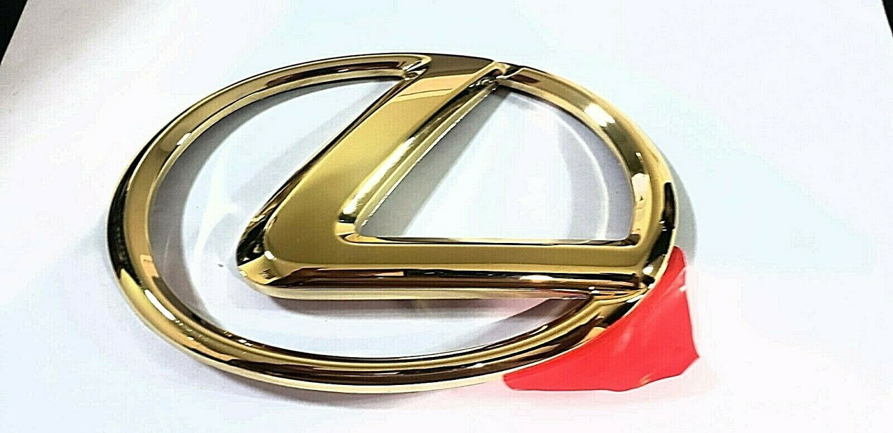 FITS NEW LEXUS FRONT EMBLEM GOLD GRILLE GRILL LS460 ES350 GS300 GS350 GS460 RX