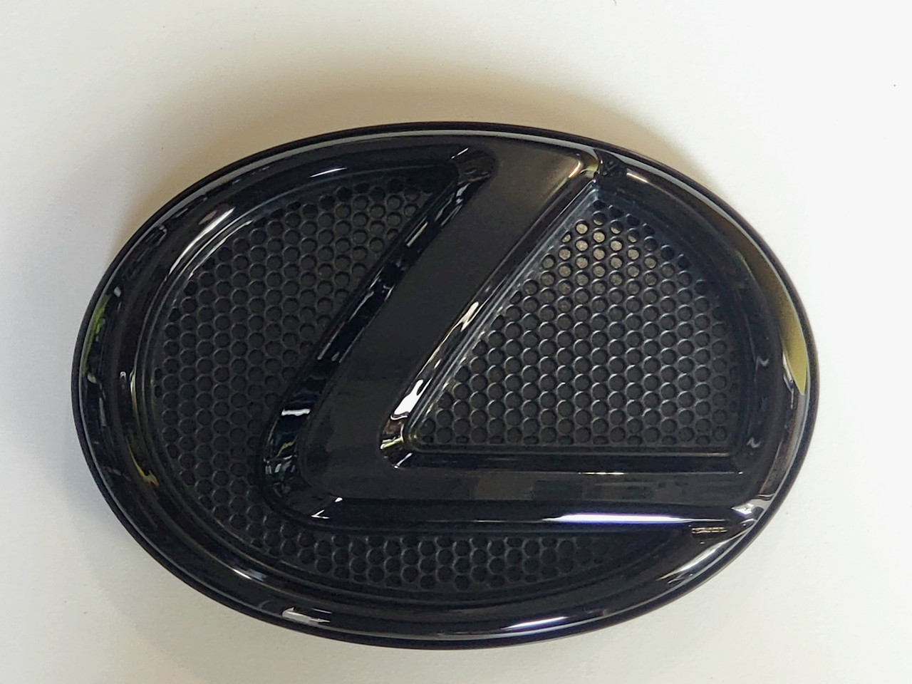 NEW Emblem Fits Lexus RCF GSF LS460 PEARL BLACK Front Grille