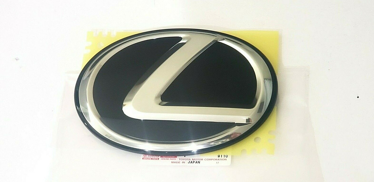 18-19 Oem New Lexus Gx460 Rear Emblem Black Trunk Upgrade 2018 2019