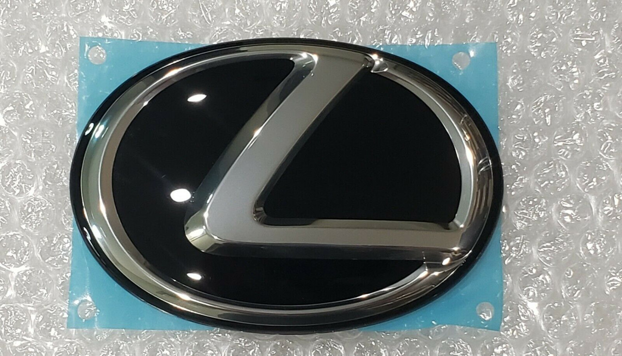 FITS NEW Lexus IS250 IS350 Black Rear Trunk Center L Emblem 06 07 08 09 10