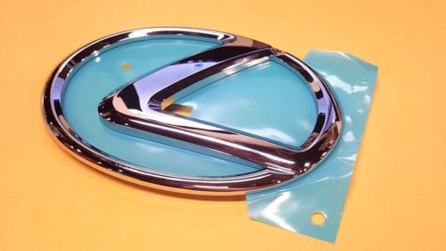 FITS NEW Lexus IS250 IS350 Black Rear Trunk Center L Emblem 06 07