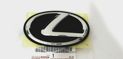 FITS NEW Lexus IS250 IS350 Black Rear Trunk Center L Emblem 06 07