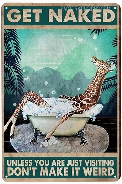 Top 5 Online Bathroom Wall Accents Tin Signs in USA