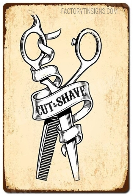 Cut-&-Shave-Typography-Shop-Tin-Signs-For-Wall-Decor