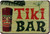 Tiki Bar Typography Vintage Metal Signs Tin Sign for Wall Hanging And Bar Wall Décor