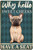 Why Hello Sweet Cheeks Typography Animal Vintage Metal Signs Tin Sign for Room Décor And Wall Hanging