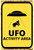 Ufo Typography Animal Vintage Metal Signs Tin Sign for Wall Hanging And Wall Décor