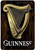 Guinness Typography Figure Vintage Metal Signs Retro Metal Tin Signs for Wall Hanging And Bar Wall Decor