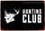 Hunting Club Typography Animal Vintage Metal Signs Retro Metal Tin Signs for Wall Décor And Wall Hanging