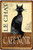 Le Chat Café Noir Typography Animal Vintage Metal Signs Retro Metal Tin Signs for Wall Hanging And Room Wall Décor