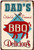 Dad’s World Famous Bbq Delicious Typography Food Vintage Metal Signs Retro Metal Signs for Wall Decor And Wall Hanging