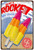 Enjoy Rocket Ice Lolly Typography Food Vintage Metal Signs Retro Metal Signs for Wall Hanging And Wall Décor