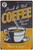 Fresh & Hot Coffee Served Here Have A Cup Typography Drink Vintage Metal Signs Retro Metal Signs for Wall Hanging And Wall Décor