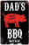 Dad’s World Famous Bbq Typography Animal Vintage Metal Signs Retro Metal Tin Signs For Gifts For Dad And Room Wall Decor