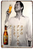 Japanese Actor And Singer Eikichi Yazawa The Premium Malt's Beer Modern Japanese Advertisement Poster Figure Artwork Beer Signage Beer Signs Metal For Diy Room Décor