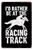 Racing Track Animal Wall Art Retro Tin Signs Advertisement Poster Vintage Posters Metal Tin Signs For Interior Design Ideas
