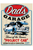 Dad's Garage Home Of The Famous Project Car Quote Art Reproduction Popular Metal Poster Metal Tin Signs Vintage Metal Signs For Sale For Home Interior
