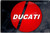 Ducati Vintage Sport Bike Typography Garage Plaque Metal Tin Sign Poster for Wall Art Décor