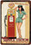 Bettie’s Service Station Pin Up Girl Figure Vintage Typography Garage Plaque Reproduction Metal Sign Poster for Fuel Station
