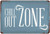 Chill Out Zone Typography Vintage Tin Sign Retro Metal Tin Signs for Wall Décor And Wall Hanging