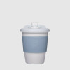 DrinkPod 340 ml Reusable Plastic Cup - Winter / White