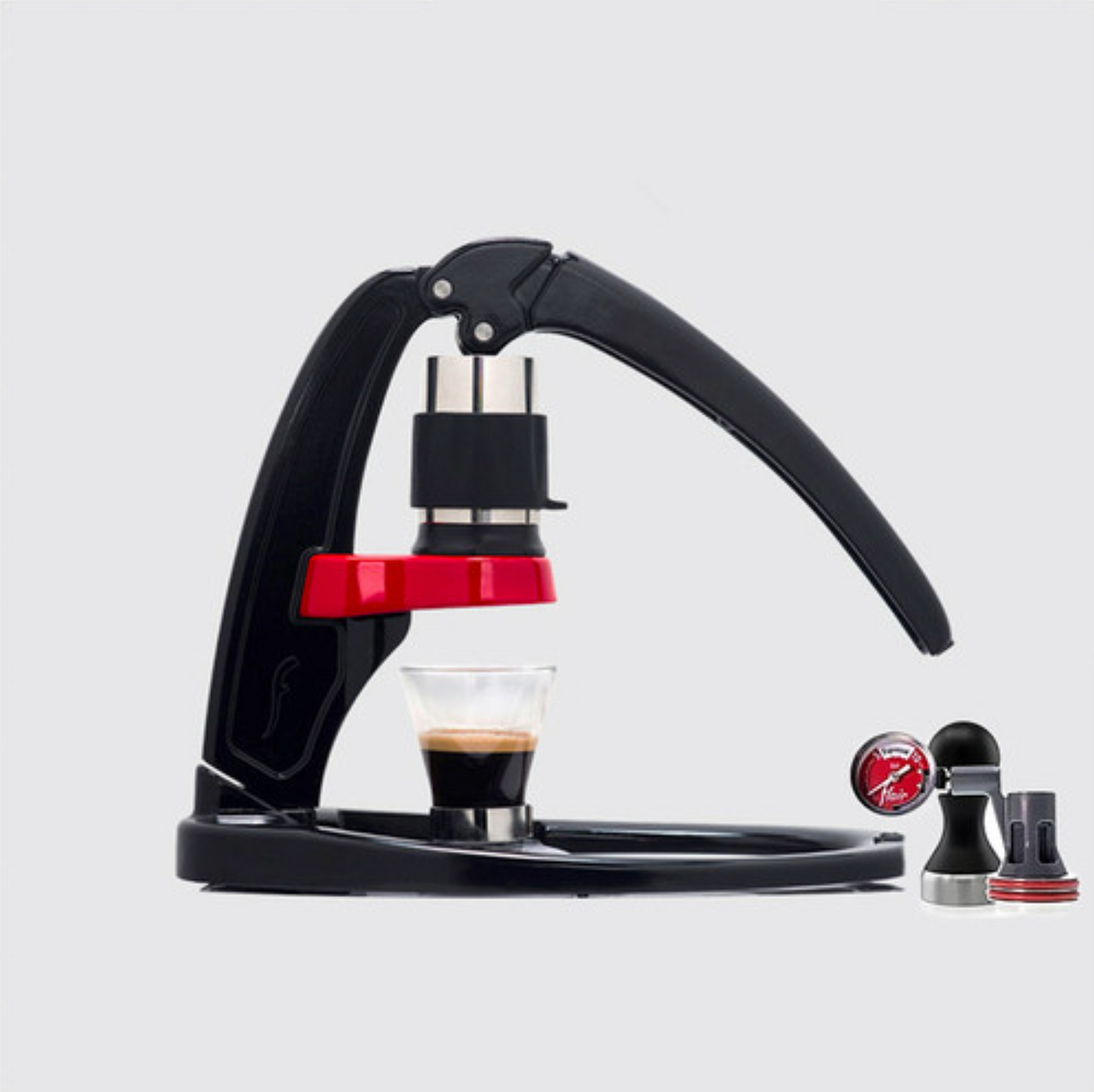 【mass】Flair Espresso Maker (Plus) Flair Espresso Maker - Classic with Pressure Gauge Kit at Doppio