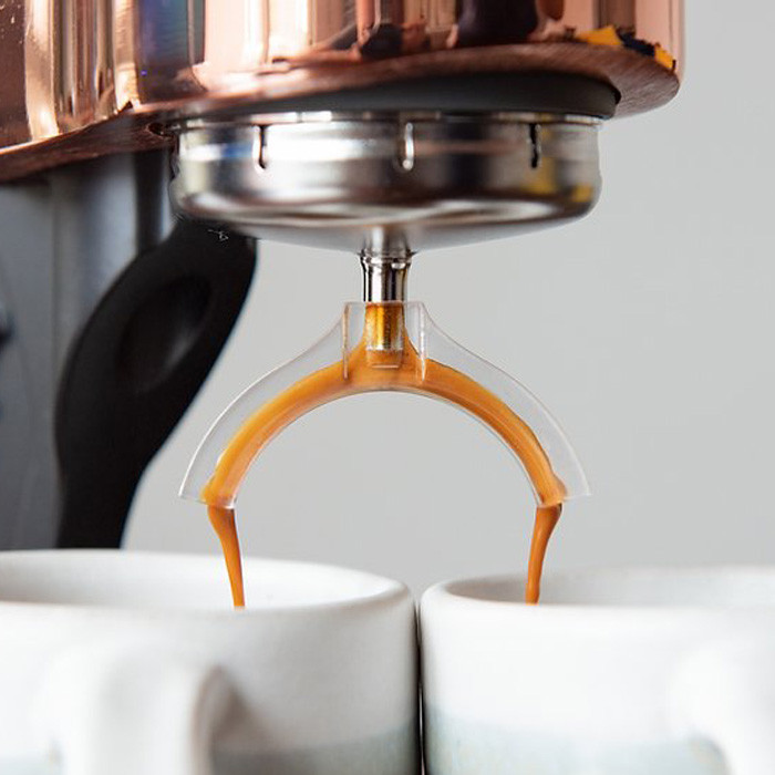 Split Spout the Flair Espresso PRO 2 Machines at Doppio Coffee Ltd.
