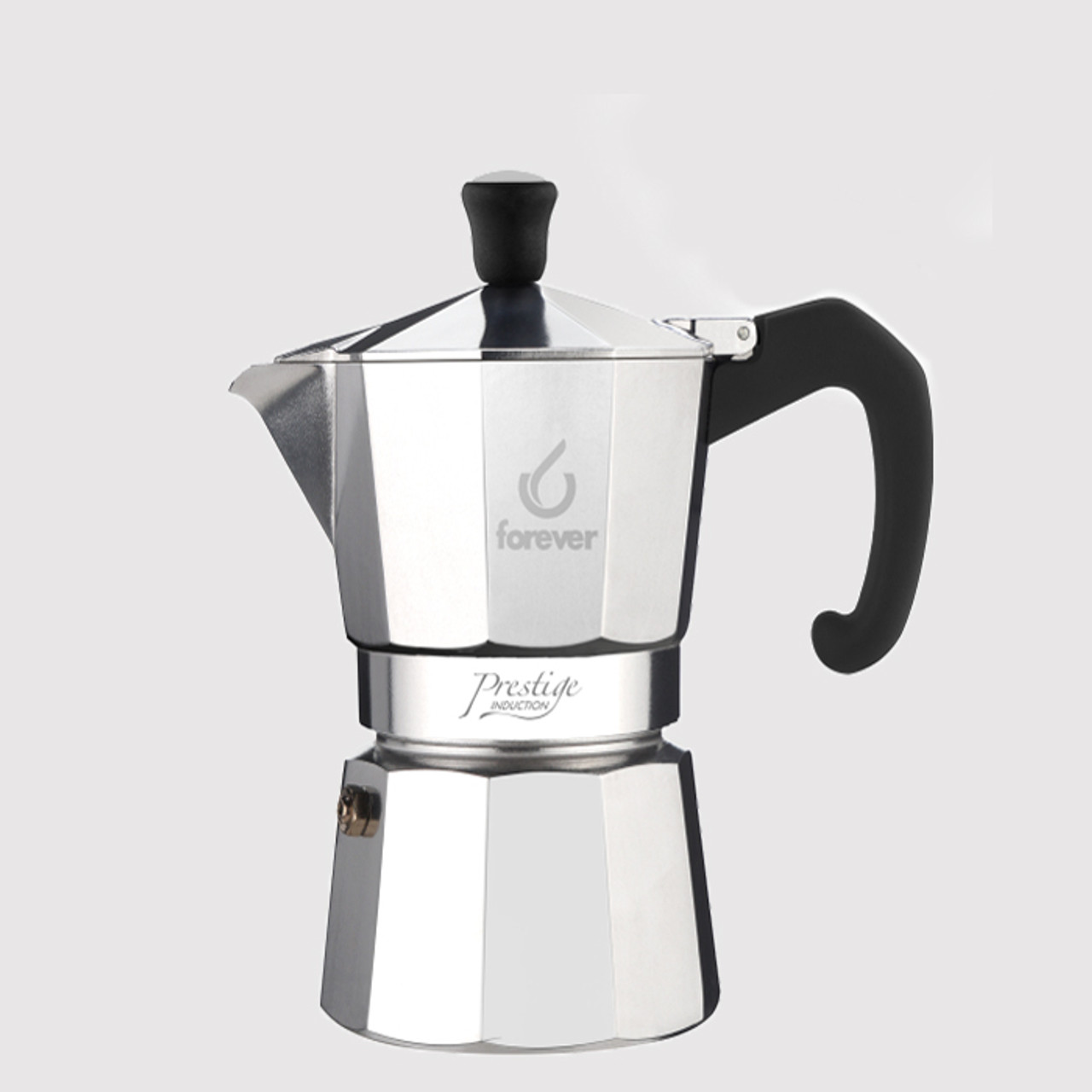 Moka Induction Black 2 cups