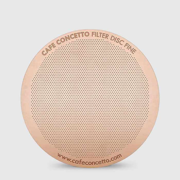 Reusable Filter Disc for Aeropress in Rose Gold (Fine)