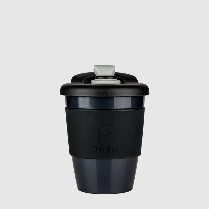 DrinkPod 340 ml Reusable Plastic Cup - Night / Black