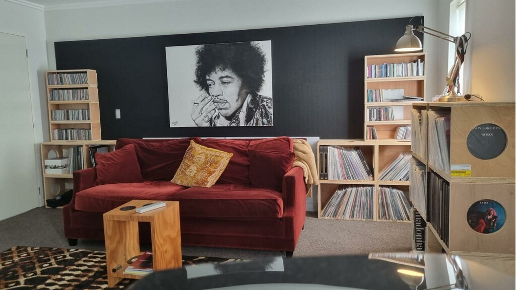 Installation of SoundSorb Acoustic Panels in a listening room