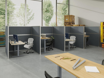 Hush Panel™ Cubicles   Hush Panel™ Cubicles