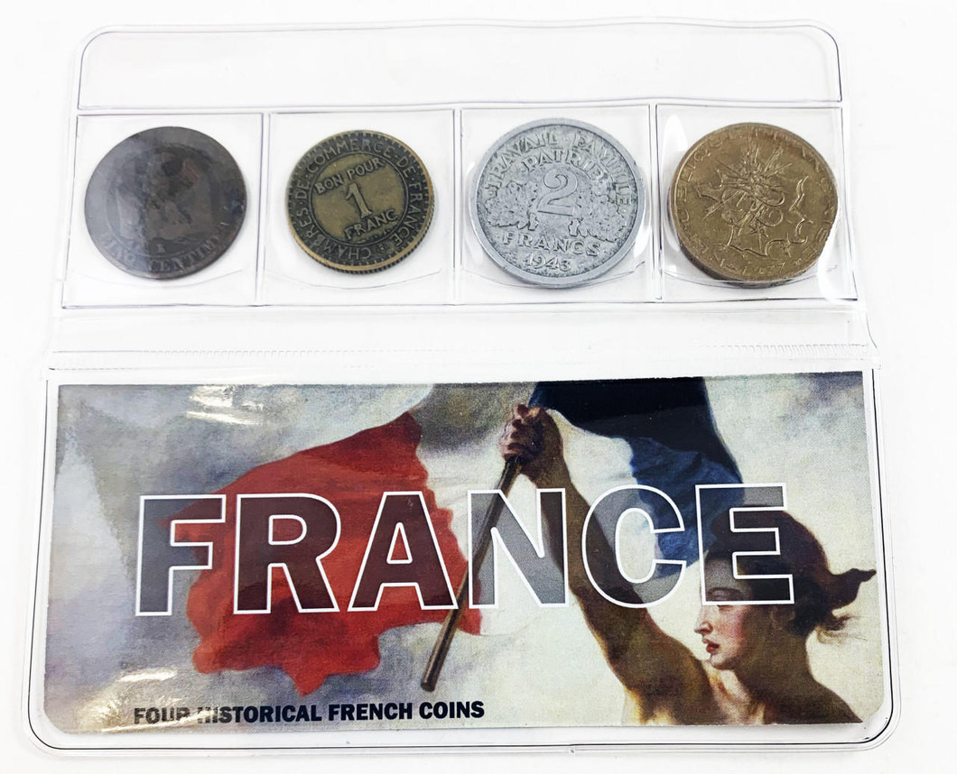 Bullionshark France: Four Historic French Coins (mini) 