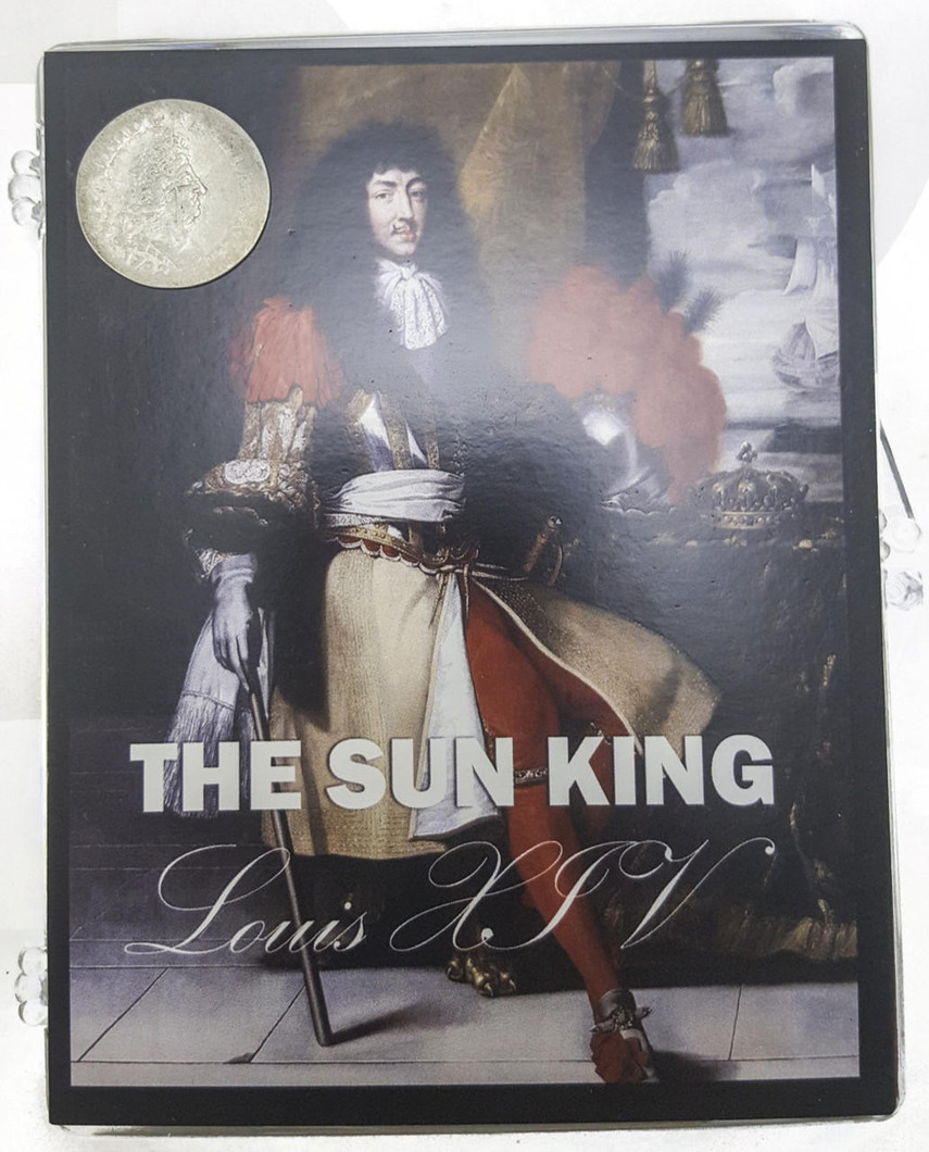 Bullionshark Sun King: Louis XIV Silver (Clear Box) 