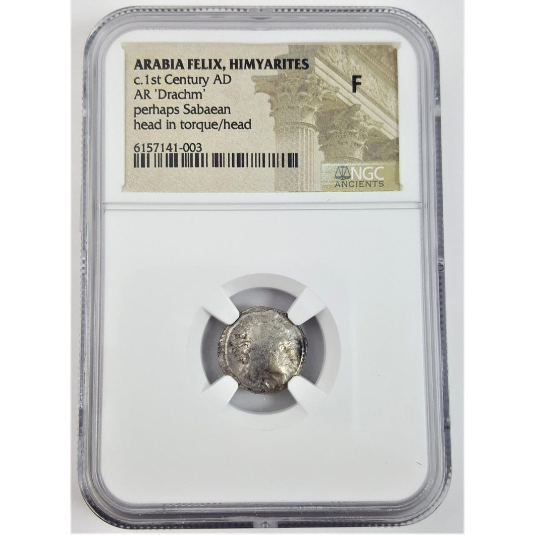 Bullionshark Arabia Felix, Himyarites 1st Century (NGC Slab) (F) 