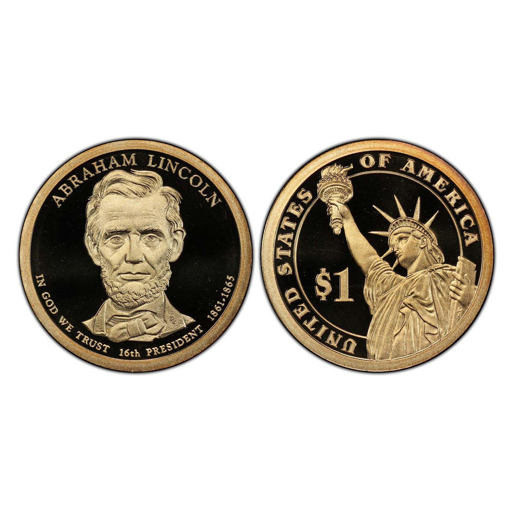 Bullionshark 2010-S Abraham Lincoln Presidential Dollar - Proof 