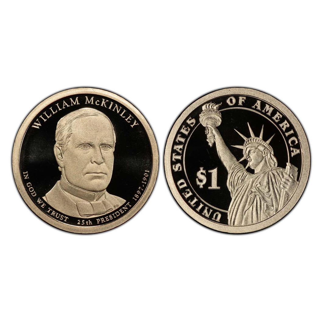 Bullionshark 2013-S William McKinley Presidential Dollar - Proof 