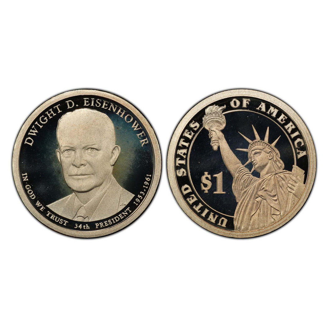 Bullionshark 2015-S Dwight D. Eisenhower Presidential Dollar - Proof 