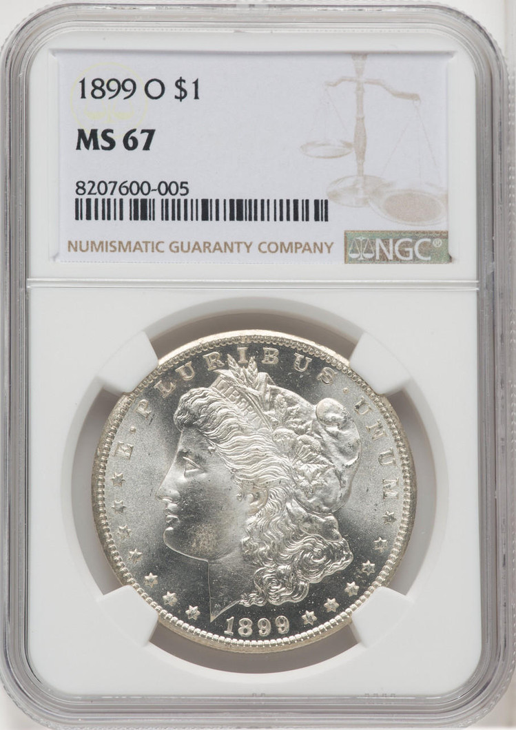 Bullionshark 1899-O Morgan Silver Dollar NGC MS67 - 768008015 