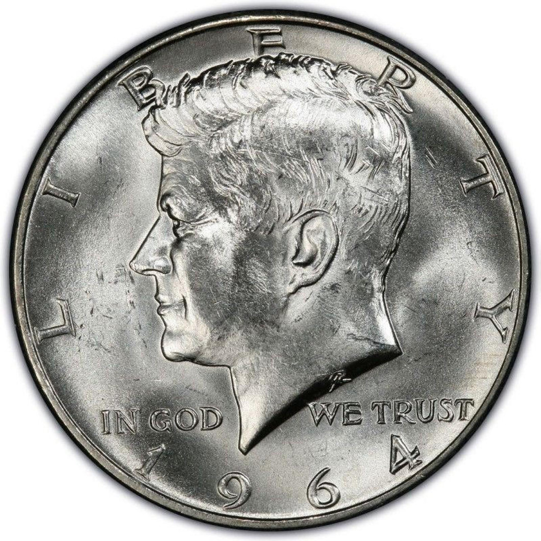 Bullionshark 1964-D Kennedy Half Dollar Brilliant Uncirculated - BU 